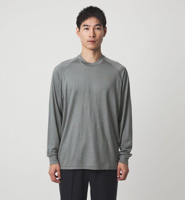 UNITED ARROWS green label relaxing「【別注】＜Marmot＞GLR メリノウール ロングスリーブ Tシャツ」|Tシャツ・カットソー|