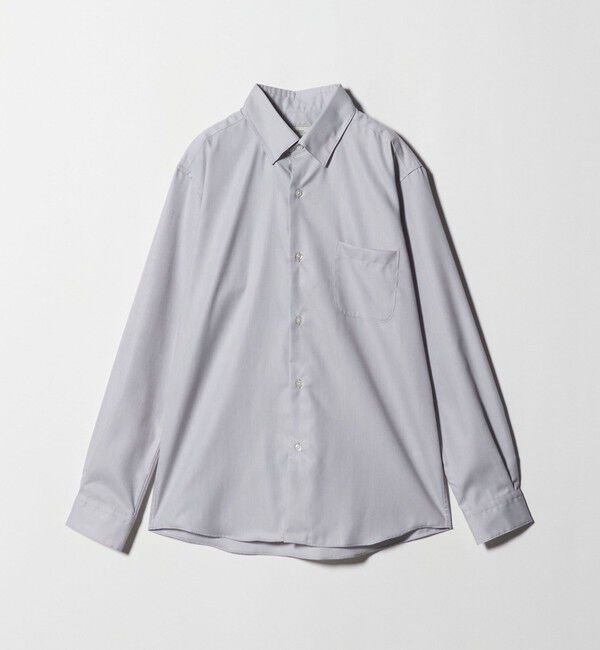 UNITED ARROWS green label relaxing「エブリット Cブラッシュド ヘリンボーン スナップ ボタンダウン シャツ -イージーアイロン・抗菌-」|シャツ・ブラウス|