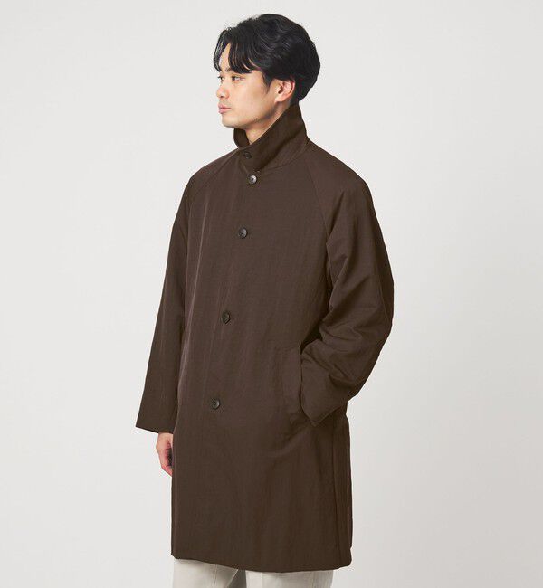 UNITED ARROWS green label relaxing「ナイロン ツイル ステンカラーコート -撥水-」|ステンカラーコート|