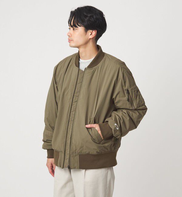 UNITED ARROWS green label relaxing「＜OAKLEY＞MIL インサレーション ジャケット ブルゾン」|ミリタリージャケット|BEIGE