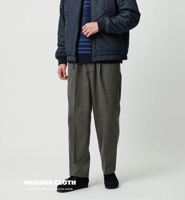 UNITED ARROWS green label relaxing「WONDER CLOTH オルマイ ワイド イージーパンツ W3 -ストレッチ-」|その他|