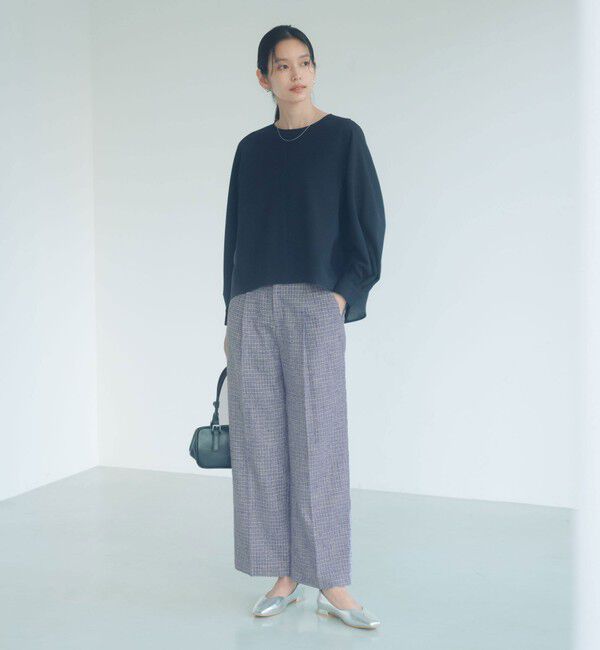 UNITED ARROWS green label relaxing「ライト ツイードライク パンツ」|その他|