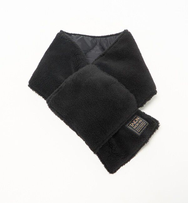 UNITED ARROWS green label relaxing「＜TAION＞ミリタリー リバーシブル ダウンマフラー」|マフラー|