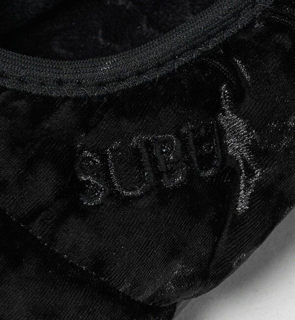 UNITED ARROWS green label relaxing「＜SUBU＞DOTS VAMP VELVET BLACK サンダル」|サンダル|