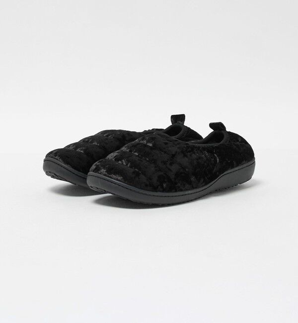 UNITED ARROWS green label relaxing「＜SUBU＞DOTS VAMP VELVET BLACK サンダル」|サンダル|