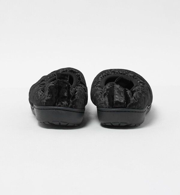 UNITED ARROWS green label relaxing「＜SUBU＞DOTS VAMP VELVET BLACK サンダル」|サンダル|