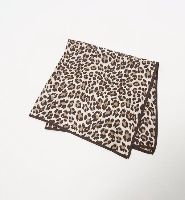 BEAUTY&YOUTH UNITED ARROWS「シルク レオパード スカーフ」|バンダナ・スカーフ|
