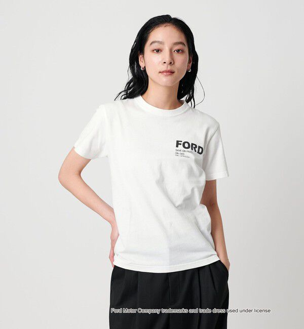 BEAUTY&YOUTH UNITED ARROWS「【別注】＜GOOD ROCK SPEED＞FORD Escort Turbo Tシャツ」|Tシャツ・カットソー|WHITE