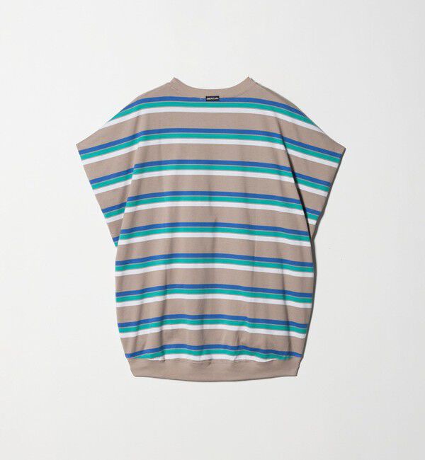 BEAUTY&YOUTH UNITED ARROWS「＜Americana＞マルチボーダー スリーブレス トップス/ベージュ」|Tシャツ・カットソー|