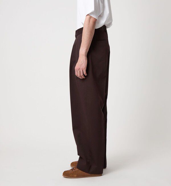 STEVEN ALAN「＜Steven Alan＞ ウエポン ニドム イン ツープリーツ ドレス トラウザーズ」|チノ|