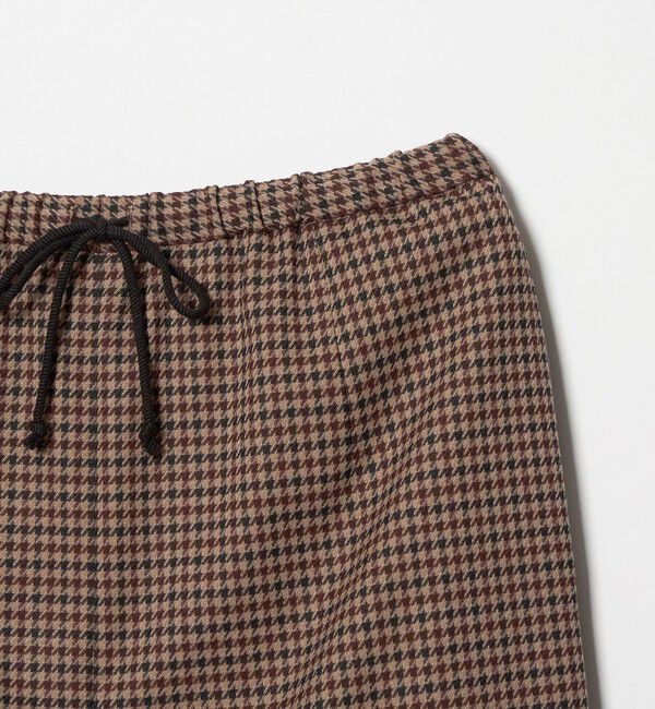 STEVEN ALAN「＜Steven Alan＞ハウンドトゥース ドローストリング パンツ」|その他|