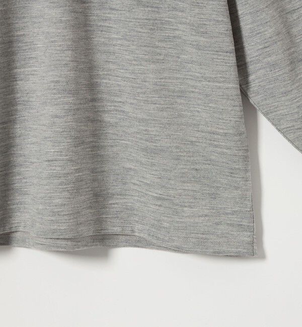 STEVEN ALAN「＜Steven Alan＞ メリノウール クルーネック Tシャツ LOOSE」|Tシャツ・カットソー|