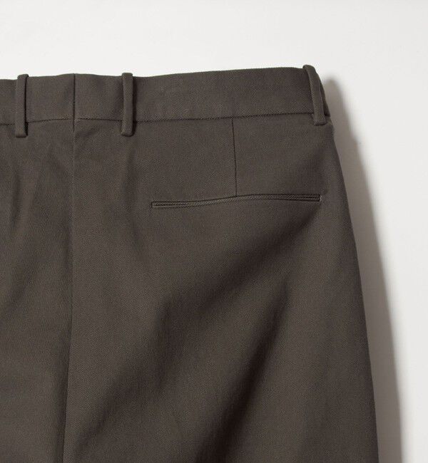 STEVEN ALAN「＜Steven Alan＞ ドリル インツープリーツ ドレス トラウザーズ」|チノ|