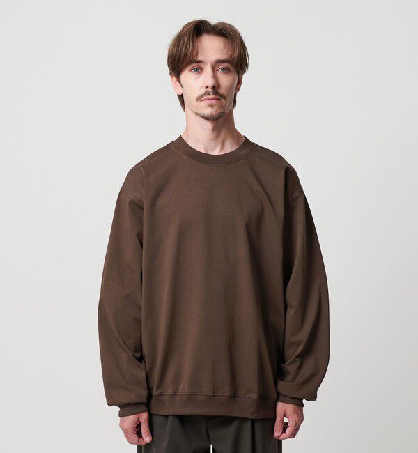 BEAUTY&YOUTH UNITED ARROWS「ファイン グロッシー コットン スウェットTシャツ」|Tシャツ・カットソー|