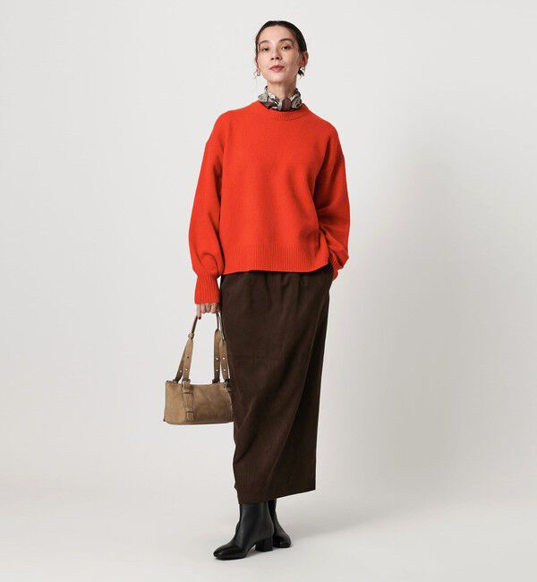 BEAUTY&YOUTH UNITED ARROWS「ウールカシミヤ アクア クルーネックニット」|ニット・セーター|