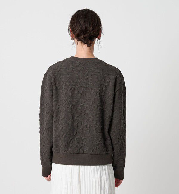 BEAUTY&YOUTH UNITED ARROWS「ボタニカルジャガード プルオーバー」|Tシャツ・カットソー|