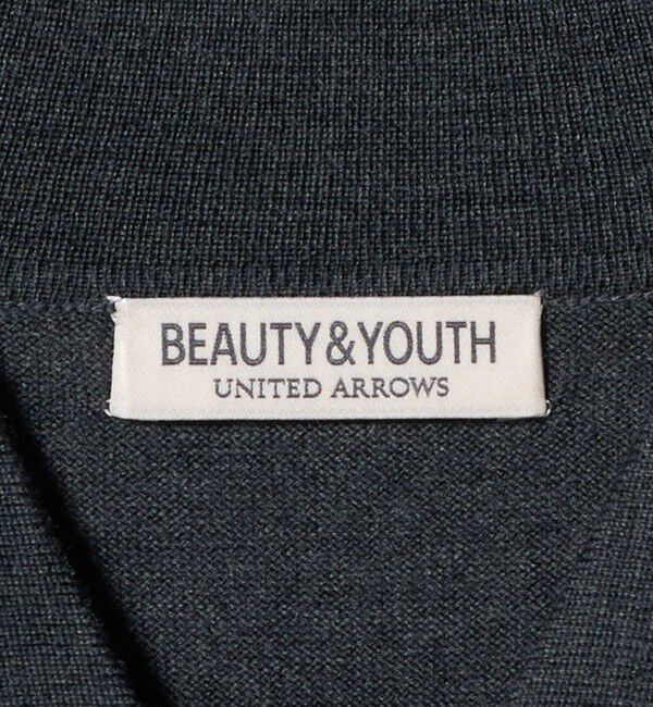 BEAUTY&YOUTH UNITED ARROWS「SPIFFY ウール 3B ショートスリーブ ポロシャツ ウォッシャブル」|ニット・セーター|