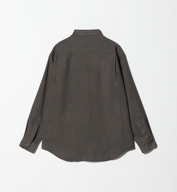 BEAUTY&YOUTH UNITED ARROWS「スエード タッチ レギュラー シャツ FORM型」|シャツ・ブラウス|