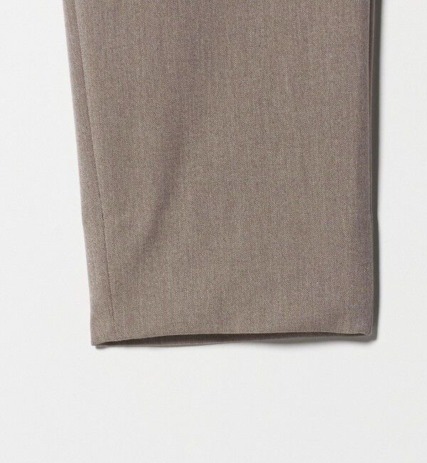 BEAUTY&YOUTH UNITED ARROWS「アルガン TR 1プリーツ テーパード パンツ NO.7」|チノ|