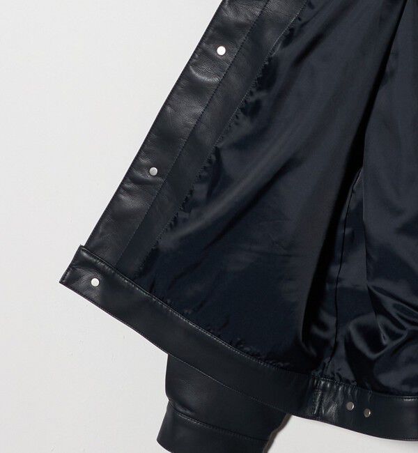 California General Store「＜CGS.＞レザーライク Gジャケット」|ブルゾン・スタジャン|