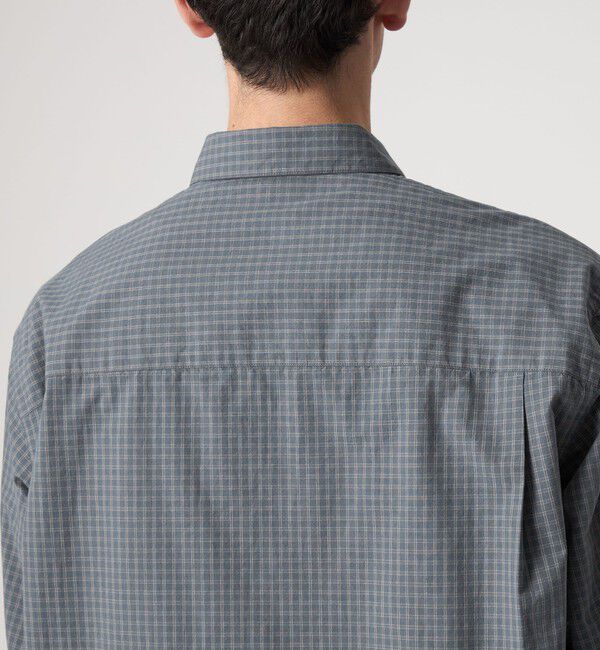 STEVEN ALAN「＜Steven Alan＞ ポプリン グラフチェック レギュラーカラー シャツ LOOSE」|シャツ・ブラウス|