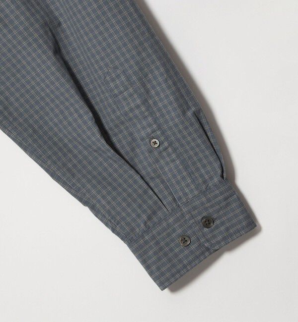 STEVEN ALAN「＜Steven Alan＞ ポプリン グラフチェック レギュラーカラー シャツ LOOSE」|シャツ・ブラウス|