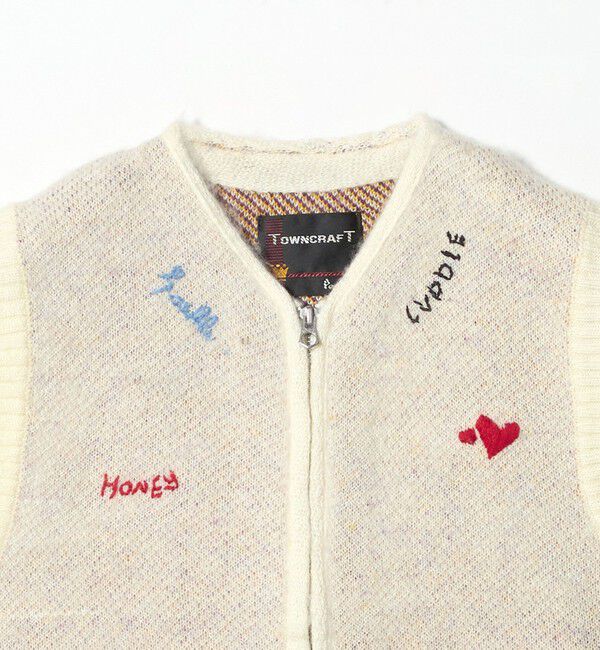 BEAUTY&YOUTH UNITED ARROWS「【別注】＜TOWNCRAFT＞ニット ベスト」|ベスト・ジレ|