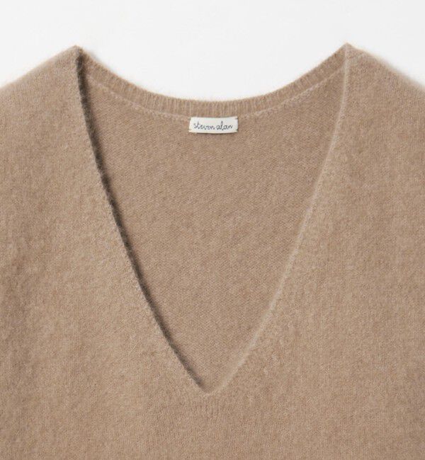 STEVEN ALAN「＜Steven Alan＞オーストラリアンウール ミックス ニットベスト」|ベスト・ジレ|