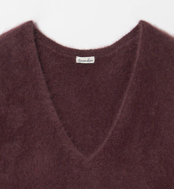 STEVEN ALAN「＜Steven Alan＞オーストラリアンウール ミックス ニットベスト」|ベスト・ジレ|