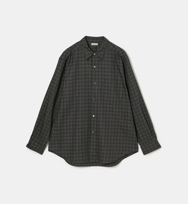 STEVEN ALAN「＜Steven Alan＞ ネル  オンブレー チェック レギュラーカラー シャツ NARROW」|シャツ・ブラウス|