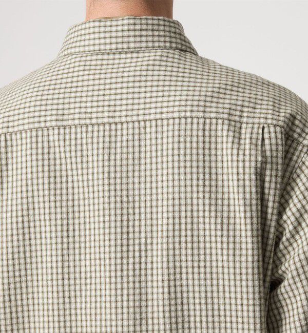 STEVEN ALAN「＜Steven Alan＞ チェック ジップ プルオーバー シャツ LOOSE」|シャツ・ブラウス|