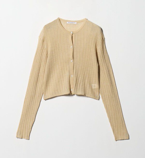 BEAUTY&YOUTH UNITED ARROWS「アルパカブレンド ランダムリブカーディガン」|カーディガン|