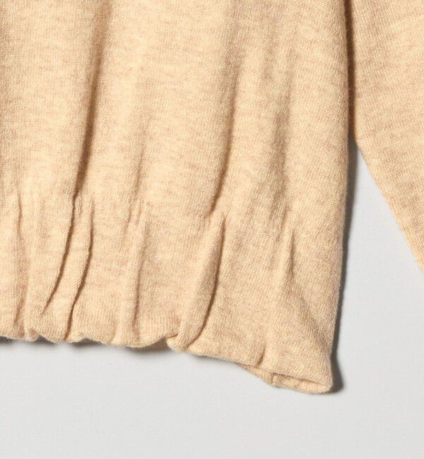 ATTISESSION「＜ATTISESSION＞ギャザー カーディガン」|カーディガン|