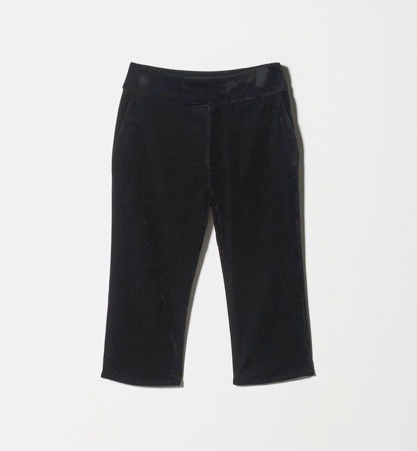 ATTISESSION「＜ATTISESSION＞ベロア カプリ パンツ」|その他|