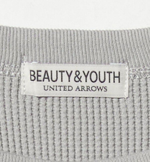 BEAUTY&YOUTH UNITED ARROWS「ハイゲージ ガスコットン サーマル クルーネック カットソー」|Tシャツ・カットソー|