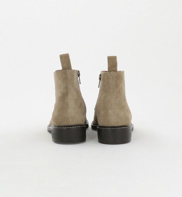 BEAUTY&YOUTH UNITED ARROWS「スエード Uチップ ショートブーツ」|ロングブーツ|