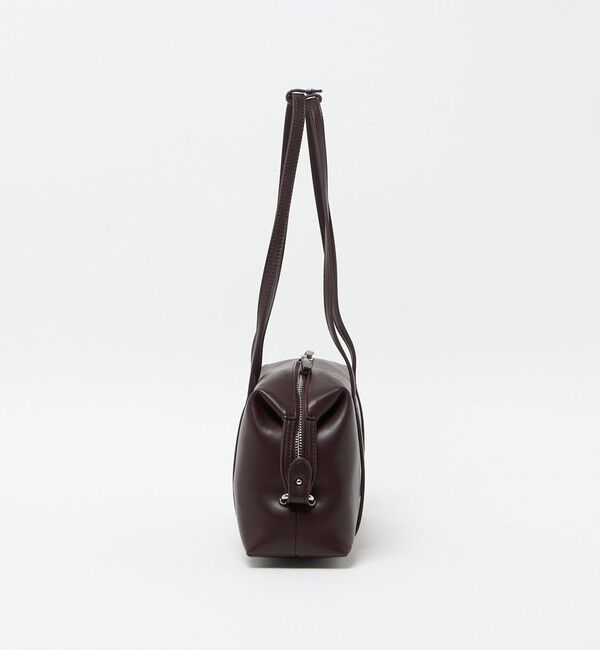 BEAUTY&YOUTH UNITED ARROWS「レザーライク ジップ スクエア ボストンバッグ」|ボストンバッグ|