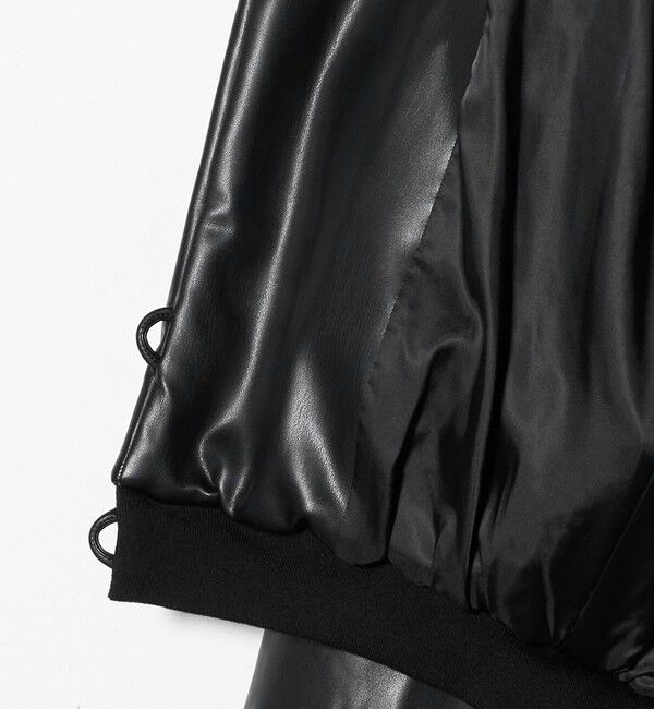 ATTISESSION「＜ATTISESSION＞レザーライク ブルゾン」|その他|