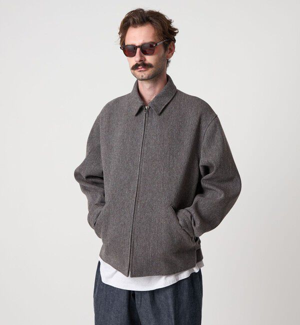 STEVEN ALAN「＜Steven Alan＞ クッキークロス ワーク ブルゾン」|ブルゾン・スタジャン|