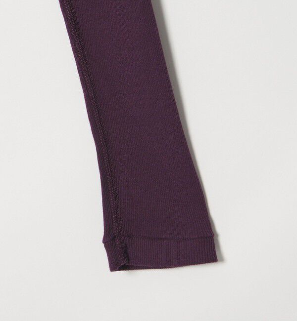 STEVEN ALAN「＜Steven Alan＞コットン シルク リブ クルーネック カットソー」|Tシャツ・カットソー|