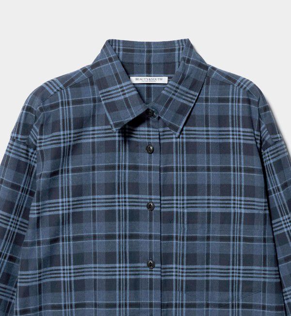 BEAUTY&YOUTH UNITED ARROWS「コットンフランネル チェックシャツ」|シャツ・ブラウス|