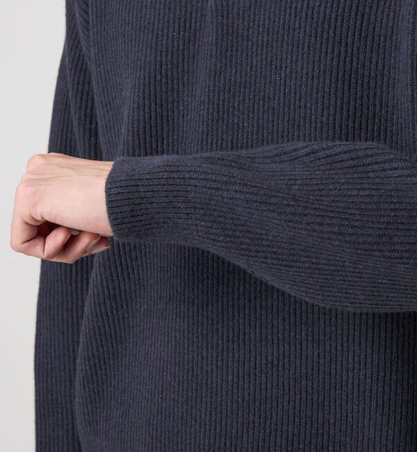 STEVEN ALAN「＜Steven Alan＞ オーストラリアンラムズウール ポロカラー ニット NARROW」|ニット・セーター|