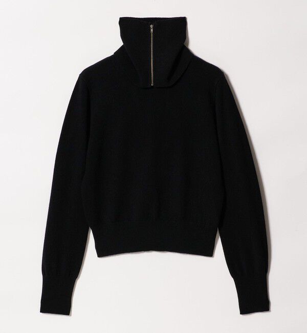 ATTISESSION「＜ATTISESSION＞ウールカシミヤ クルーネックニット＆ネックウォーマー」|ニット・セーター|