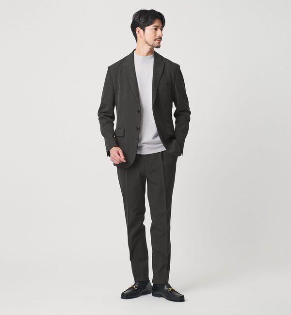 BEAUTY&YOUTH UNITED ARROWS「【WEB限定 WARDROBE SMART】ウインター TR セットアップ/ジャケット＆イージーパンツ」|スーツ|