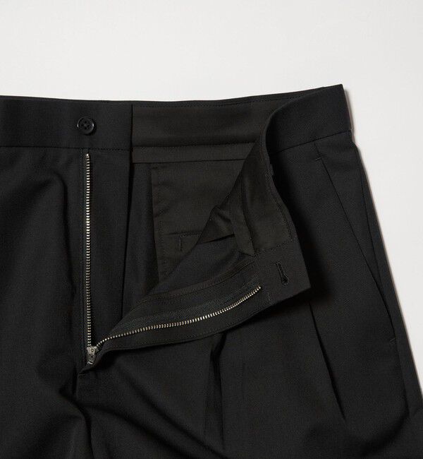 MONKEY TIME「TWツイル 2P ワイド ストレート スラックス」|チノ|