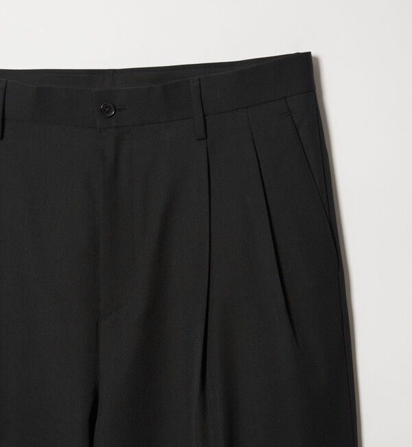 MONKEY TIME「TWツイル 2P ワイド ストレート スラックス」|チノ|