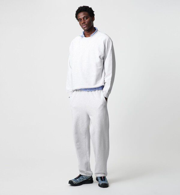 BEAUTY&YOUTH UNITED ARROWS「SNAZZY フリーダムスリーブ クルーネック スウェット」|スウェット・ジャージ|LT.GRAY