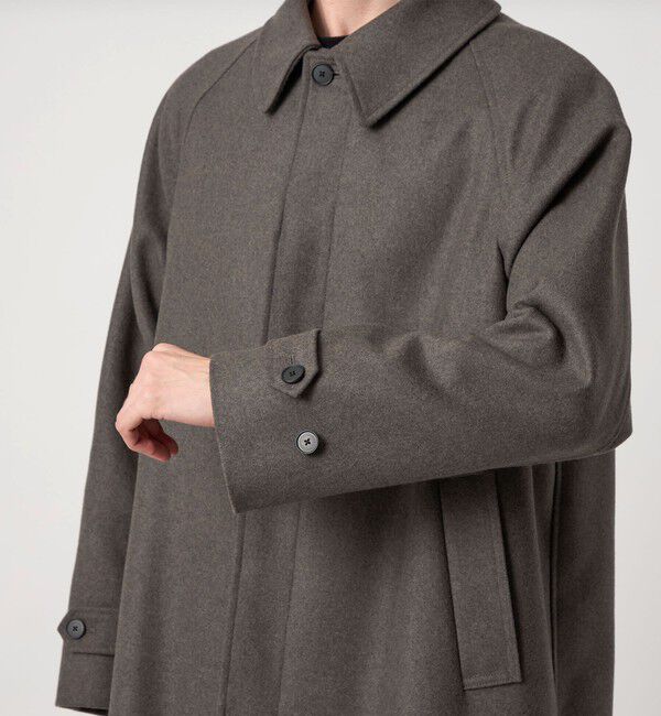 STEVEN ALAN「＜Steven Alan＞ WL/CA バルカラー コート」|ステンカラーコート|