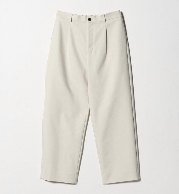 BEAUTY&YOUTH UNITED ARROWS「PROCO 1プリーツ ワイドテーパードパンツ NO.9」|チノ|