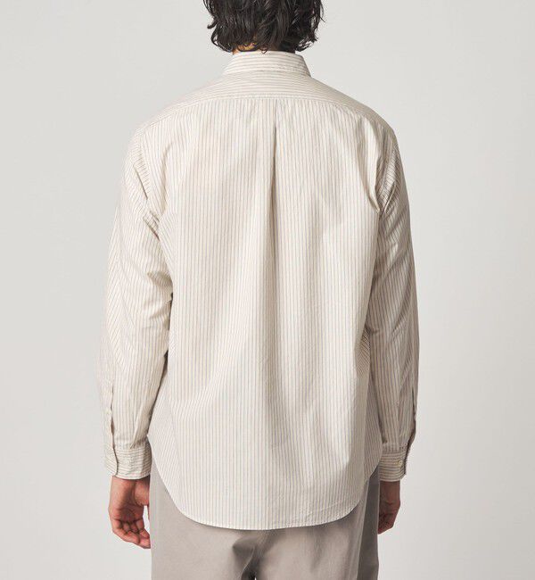 STEVEN ALAN「＜Steven Alan＞ ヘイズ ストライプ レギュラーカラー シャツ NARROW」|シャツ・ブラウス|